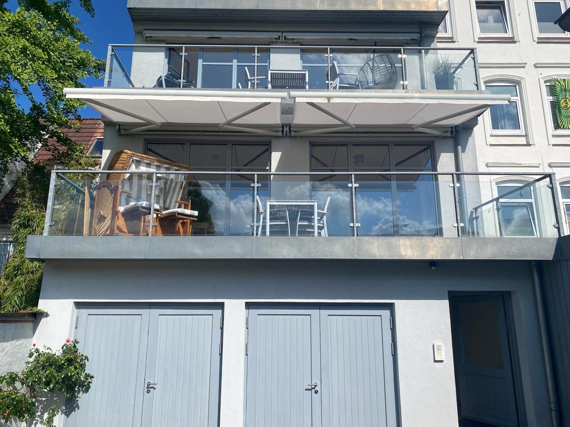 Innenstadt-Oase Im Kapitaensviertel Фленсбург Экстерьер фото